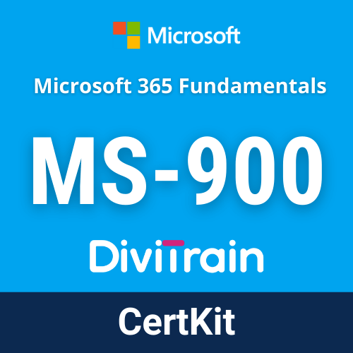 DiviTrain Microsoft MS-900: Microsoft 365 Fundamentals online course for Microsoft certification - E-learning and IT Training