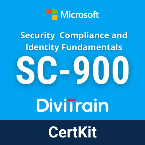 DiviTrain Microsoft SC-900: Security, Compliance, and Identity Fundamentals online course for Microsoft certification - E-learning and IT Training