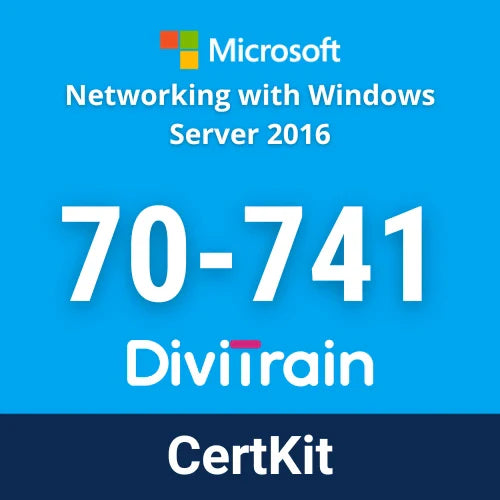 DiviTrain Microsoft 70-741: Networking with Windows Server 2016 online course for Microsoft certification - E-learning and IT Training