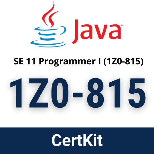 Java SE 11 Programmer I (1Z0-815)