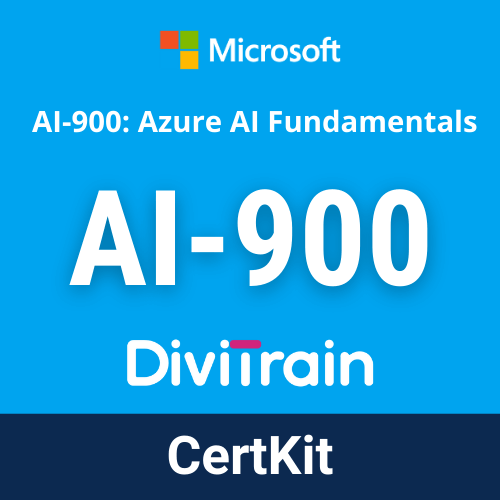 DiviTrain Microsoft AI-900: Microsoft Azure AI Fundamentals online course for Microsoft certification - E-learning and IT Training