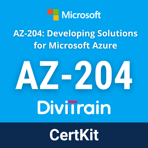 DiviTrain Microsoft AZ-204: Developing Solutions for Microsoft Azure online course for Microsoft certification - E-learning and IT Training