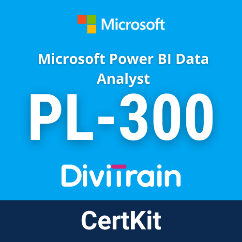 DiviTrain Microsoft PL-300: Microsoft Power BI Data Analyst online course for Microsoft certification - E-learning and IT Training