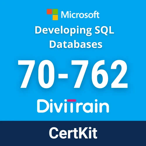 DiviTrain Microsoft 70-762: Developing SQL Databases online course for Microsoft certification - E-learning and IT Training