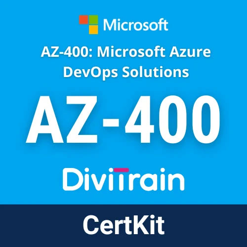 DiviTrain Microsoft AZ-400: Microsoft Azure DevOps Solutions online course for Microsoft certification - E-learning and IT Training