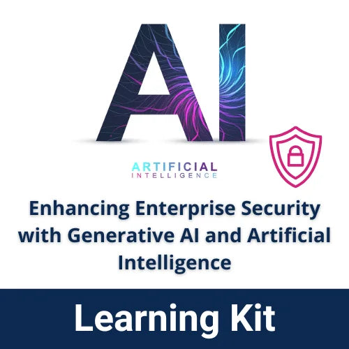 Enhancing Enterprise Security with Generative AI Learning Kit showing AI-driven threat detection and enterprise security analytics