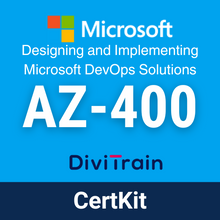 Load image into Gallery viewer, Cert Kit AZ-400: Designing and Implementing Microsoft DevOps Solutions | 24/7 Live Help Included | 365 Days Access
