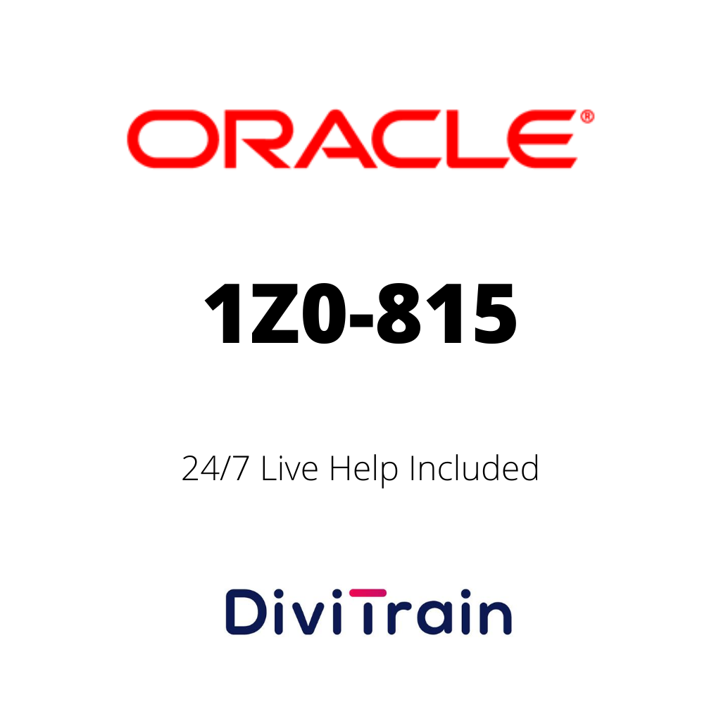 1Z0-815: Oracle Certified Professional: Java SE 11 Developer Certification | 24/7 Live Tutor included | 365 Days Access