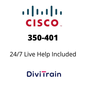 Cisco 350-401: Implementing Cisco Enterprise Network Core Technologies | 24/7 Live Help Included | 365 Days Access