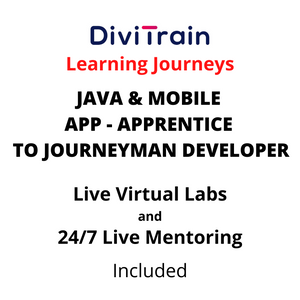 JAVA & Mobile App- Apprentice To Journeyman Developer | 4 Tracks | 24/7 Live Mentoring and 24/7 Live Labs Included | Practice Tests | 365 Days Access