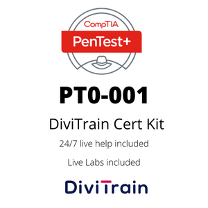 CertKit: CompTIA PenTest+ PT0-001 | 24/7 Live Help and Live Labs included | 365 Days Access